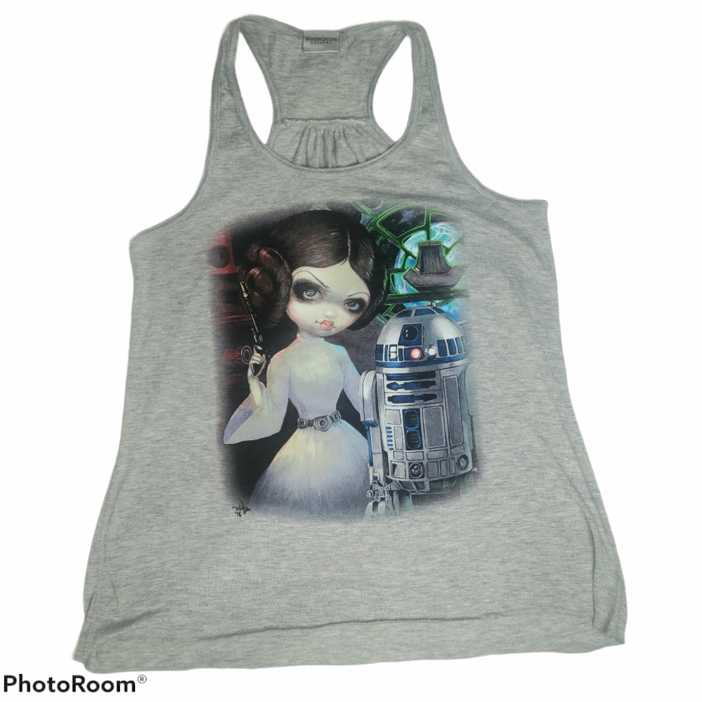 Wonderground Gallery Princess Leia Tank
